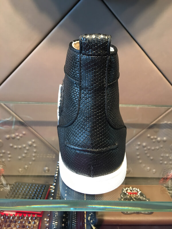 18SS Christian Louboutin 最新作 クリスチャンルブタンスーパーコピー BIP BIP BLACK 新素材 スニーカー